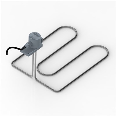 Asit Tankı için Endüstriyel Borulu 3kw 6kw 9kw 220V Titanyum Daldırma Isıtıcı